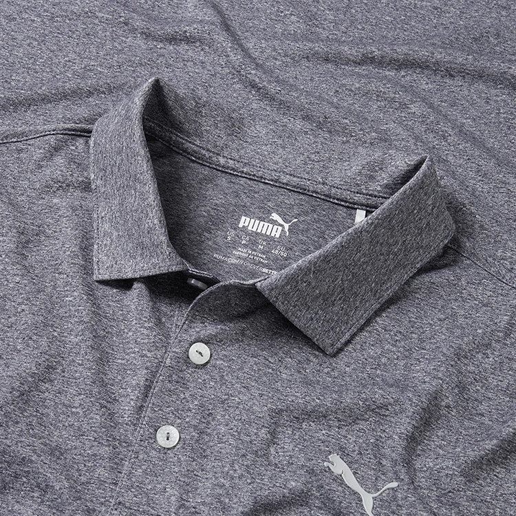 Puma Performance Heather Golf Polo Shirt 2 Puma Performance Heather Golf Polo Shirt - Image 2