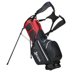 Srixon Weatherproof Golf Stand Bag -Calla Golf Club Shop Srixon Waterproof Stand Bag Black Red 3
