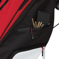 TaylorMade FlexTech Golf Stand Bag -Calla Golf Club Shop TaylorMade 2023 FlexTech Stand Bag Red Black White 3
