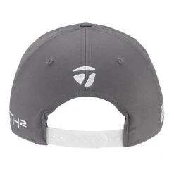 TaylorMade Tour Flatbill Golf Cap -Calla Golf Club Shop TaylorMade 2023 Tour Flatbill Golf Cap Charcoal 4