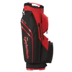 TaylorMade Lite Golf Cart Bag -Calla Golf Club Shop TaylorMade Cart Lite Cart Bag Red Black5