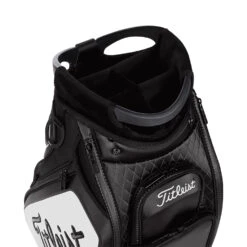 Titleist Golf Tour Staff Bag 11 Titleist Golf Tour Staff Bag -Calla Golf Club Shop Titleist 2022 Golf Tour Staff Bag Black White 6