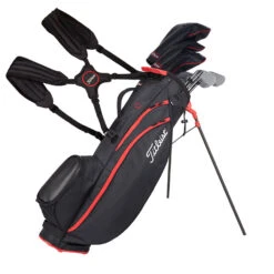 Titleist Players 4 Carbon S Golf Stand Bag -Calla Golf Club Shop Titleist 2022 Players 4 Carbon S Stand Bag Black Black Red 6