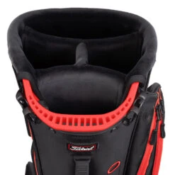 Titleist Players 4 Carbon Golf Stand Bag 8 Titleist Players 4 Carbon Golf Stand Bag -Calla Golf Club Shop Titleist 2022 Players 4 Carbon Stand Bag Black Black Red 4