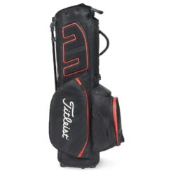 Titleist Players 5 StaDry Golf Stand Bag -Calla Golf Club Shop Titleist 2023 Players 5 Stadry Stand Bag Black Black Red 3
