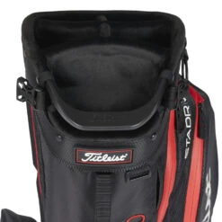 Titleist Players 5 StaDry Golf Stand Bag -Calla Golf Club Shop Titleist 2023 Players 5 Stadry Stand Bag Black Black Red 4