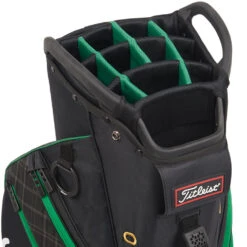 Titleist Cart 14 SE Shamrock Golf Cart Bag -Calla Golf Club Shop Titleist Cart 14 Shamrock Golf Cart Bag Black Green 4