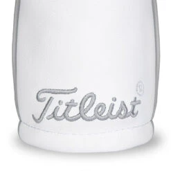 Titleist Frost Out Leather Hybrid Headcover -Calla Golf Club Shop Titleist Frost Out Leather Hybrid Headcover White 3