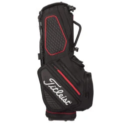 Titleist Jet Black Premium StaDry Golf Stand Bag -Calla Golf Club Shop Titleist Jet Black StaDry Premium Golf Stand Bag Black 3