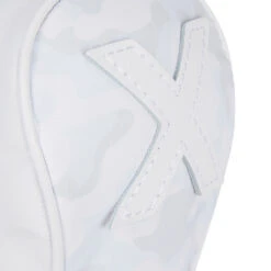 Titleist White Out Leather Hybrid Headcover 5 Titleist White Out Leather Hybrid Headcover -Calla Golf Club Shop Titleist Leather White Out Hybrid Headcover White Out 3