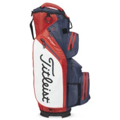 Titleist StaDry 14 Golf Cart Bag 6 Titleist StaDry 14 Golf Cart Bag -Calla Golf Club Shop Titleist StaDry 14 Golf Cart Bag Navy Red White 3