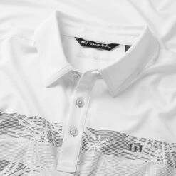 Calla Golf Club Shop -Calla Golf Club Shop Travis Mathew SS21 Activate Golf Polo Shirt 1MW440 SHTRA055 XL White Detail