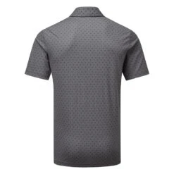TravisMathew Two Hour Delay Golf Polo Shirt 8 TravisMathew Two Hour Delay Golf Polo Shirt -Calla Golf Club Shop Travis Mathew SS21 Two Hour Delay Polo Shirt 1MV108 Code SHTRA033 M Heather Dark Grey Back