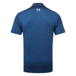 Under Armour Playoff 2.0 Hollen Stripe Golf Polo Shirt 5 Under Armour Playoff 2.0 Hollen Stripe Golf Polo Shirt -Calla Golf Club Shop Under Armour AW22 Playoff 2.0 Hollen Stripe Polo Shirt 1327037 495 SHUND297 XL Academy Petrol Blue Afterglow Back