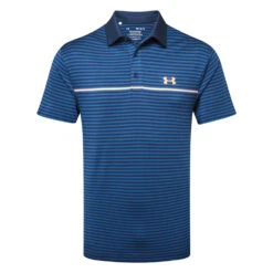 Under Armour Playoff 2.0 Hollen Stripe Golf Polo Shirt