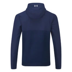 Under Armour Storm Daytona Full Zip Golf Hoodie -Calla Golf Club Shop Under Armour AW22 Storm Daytona Full Zip Sweater 1373412 012 SWUND185Academy Academy Reflective Back