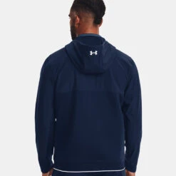 Under Armour Storm Daytona Full Zip Golf Hoodie -Calla Golf Club Shop Under Armour AW22 Storm Daytona Full Zip Sweater 1373412 012 SWUND185Academy Academy Reflective Model 3