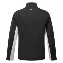 Under Armour Storm Proof 2.0 Waterproof Golf Jacket 5 Under Armour Storm Proof 2.0 Waterproof Golf Jacket -Calla Golf Club Shop Under Armour AW22 Stormproof 2.0 Waterproof Jacket 1371596 001 WJUND013 Black Mod Gray Mod Gray back