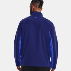 Under Armour Storm Proof 2.0 Waterproof Golf Jacket -Calla Golf Club Shop Under Armour AW22 Stormproof 2.0 Waterproof Jacket 1371596 456 WJUND014 Bauhaus Blue Versa Blue Versa Blue Model 1