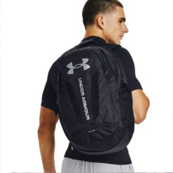 Under Armour Hustle 5.0 Golf Backpack -Calla Golf Club Shop Under Armour Hustle 5 0 Golf Backpack Black 6