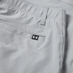 Under Armour Drive Taper Golf Shorts 8 Under Armour Drive Taper Golf Shorts -Calla Golf Club Shop Under Armour SS22 Drive Taper Golf Shorts 1370086 035 TSUND042 Steel Halo Gray Detail