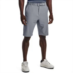 Under Armour Drive Taper Golf Shorts 9 Under Armour Drive Taper Golf Shorts -Calla Golf Club Shop Under Armour SS22 Drive Taper Golf Shorts 1370086 035 TSUND042 Steel Halo Gray Model 1