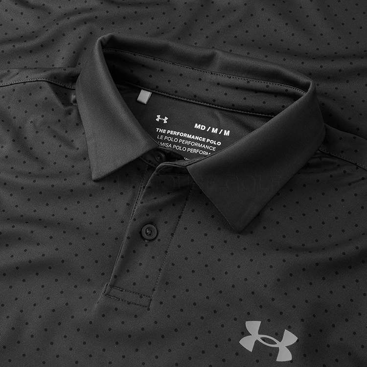 Under Armour Performance Printed Golf Polo Shirt 2 Under Armour Performance Printed Golf Polo Shirt - Image 2