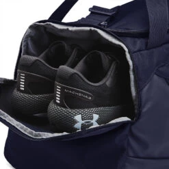 Under Armour Undeniable 5.0 Golf Duffle Bag -Calla Golf Club Shop Under Armour Undeniable 5.0 Duffle Bag Midnight Navy Midnight Navy Metallic Silver 4