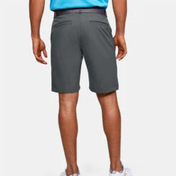 Under Armour Tech Golf Shorts -Calla Golf Club Shop Under Armour SS21 Tech Short 1350071 012 Code TSUND036 Pitch Grey BackUnder Armour SS21 Tech Short 1350071 012 Code TSUND036 Pitch Grey Model 2